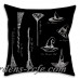 The Holiday Aisle Witch Accessories Throw Pillow THDA5407